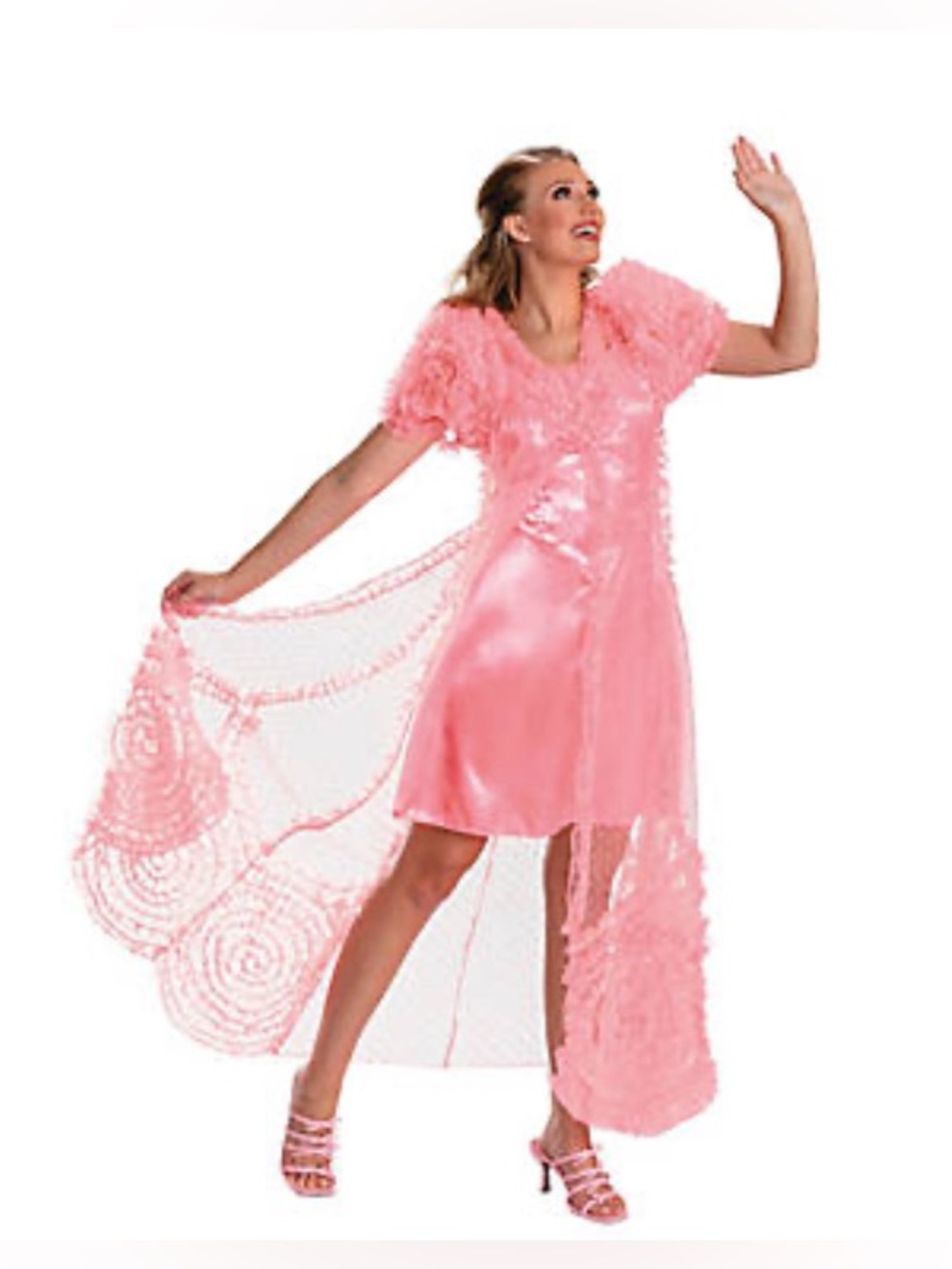 Wicked Glinda Costume
Adult medium(8-10) pink Popular Dress Good Witch OZ NWT